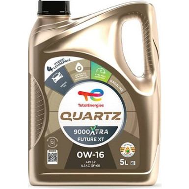 Total Quartz Ineo Xtra Future XT 0W-16 5 Liter 2225560 Total Quartz Ineo Xtra Future XT 0W-16 5 Liter 2225560