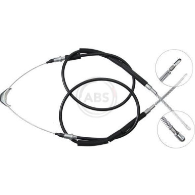 A.B.S. Handbremsseil Seilzug Festellbremse K11465 A.B.S. Handbremsseil Seilzug Festellbremse K11465