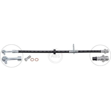 A.B.S. Bremsschlauch SL 1023 A.B.S. Bremsschlauch SL 1023