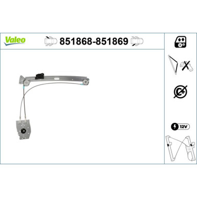 VALEO Fensterheber 851869