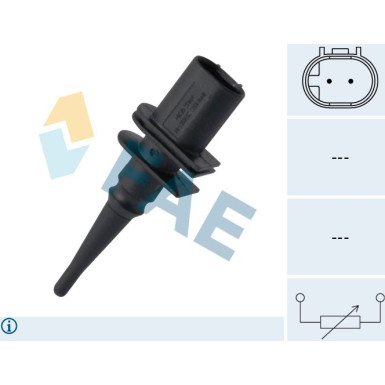 FAE Sensor, Außentemperatur 33169
