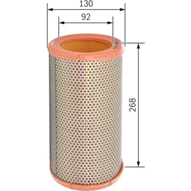 Luftfilter 1457433624 Luftfilter 1457433624
