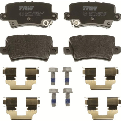 Bremsklötze HA HONDA Civic 06 COTEC GDB3408 Bremsklötze HA HONDA Civic 06 COTEC GDB3408