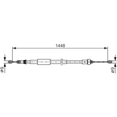 Handbremsseil re 1987482386 Handbremsseil re 1987482386