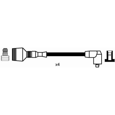RC-AR602 NGK - Zündkabelsatz ALFA 146 94-96 8195