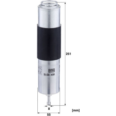 MANN-FILTER Kraftstofffilter WK 5016