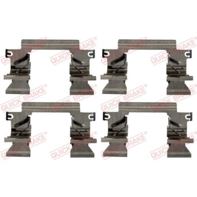 Montagesatz für Bremsklötze 109-1862 Montagesatz für Bremsklötze 109-1862