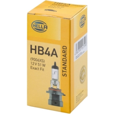 HB4a 12V.51W. P22d Sockel 8GH 005 636-201 HB4a 12V.51W. P22d Sockel 8GH 005 636-201