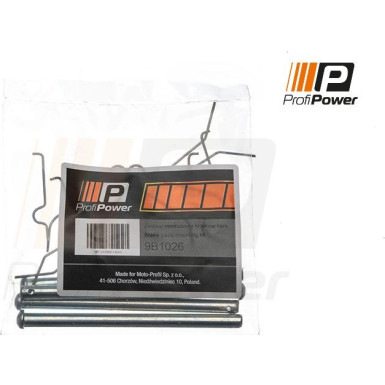 PROFIPOWER Zubehörsatz, Scheibenbremsbelag 9B1026 PROFIPOWER Zubehörsatz, Scheibenbremsbelag 9B1026