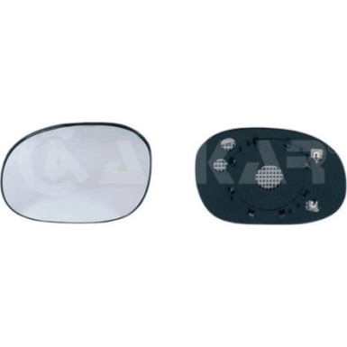 Spiegelglas, Außenspiegel 6431283 Spiegelglas, Außenspiegel 6431283