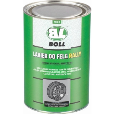 Boll Felgenlack schwarz matt 1 Liter Dose 001430