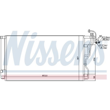 Kondensator PKW 940244 Kondensator PKW 940244