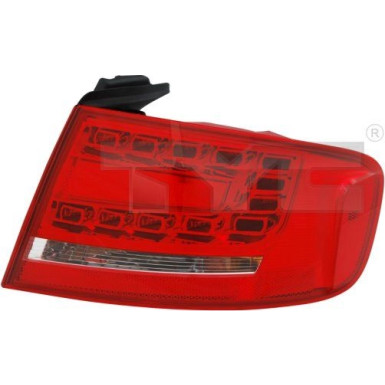 Heckleuchte A R O K-PLATTE LED ROT/WEISS AUDI A4 8K LIM 11,07-10,11 1329,659,3
