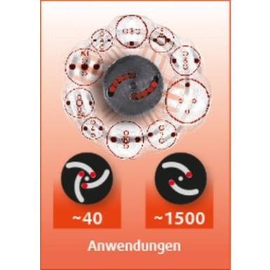 KS TOOLS Adapter, Bremssattelkolben-Rückstellwerkzeug 150.2295 KS TOOLS Adapter, Bremssattelkolben-Rückstellwerkzeug 150.2295