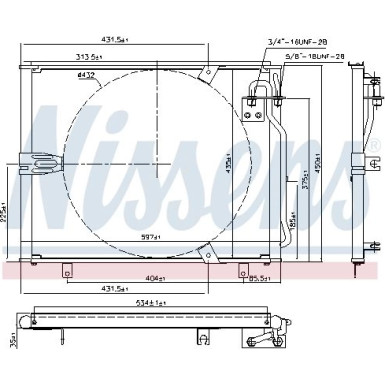Kondensator PKW 94158 Kondensator PKW 94158