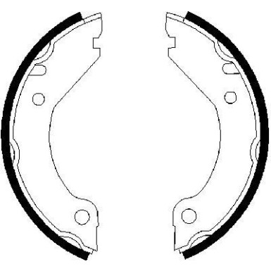 Bremsbacken VOLVO 940,240,740,960,760,260,780 0 986 487 215 Bremsbacken VOLVO 940,240,740,960,760,260,780 0 986 487 215