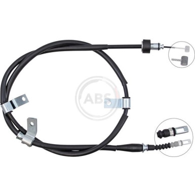 A.B.S. Handbremsseil Seilzug Festellbremse K17387 A.B.S. Handbremsseil Seilzug Festellbremse K17387