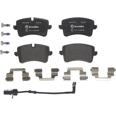BREMBO Bremsklötze HA P 85 150 BREMBO Bremsklötze HA P 85 150