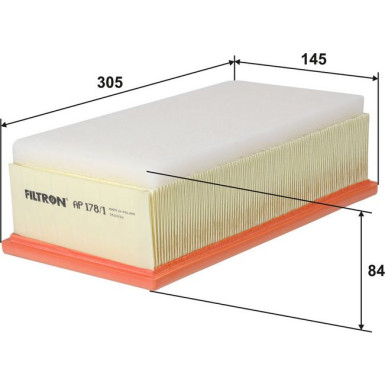 FILTRON Luftfilter AP 178/1
