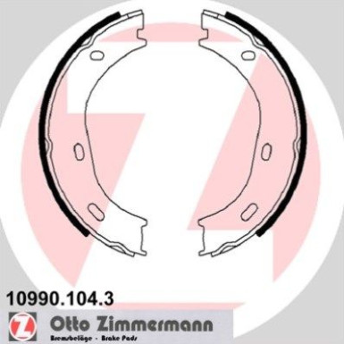 ZIMMERMANN Bremsbacken 10990.104.3 ZIMMERMANN Bremsbacken 10990.104.3