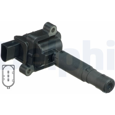 DELPHI Zündspule GN10552-12B1
