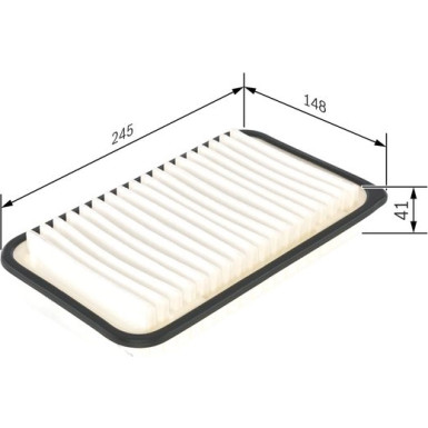 Luftfilter F 026 400 341 Luftfilter F 026 400 341