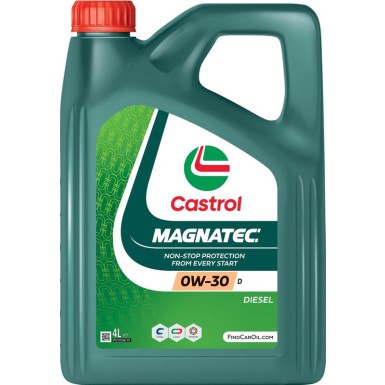 Castrol Magnatec Stop-Start 0W-30 D 4 Liter Castrol MAGNATEC 0W-30 D 15F67B