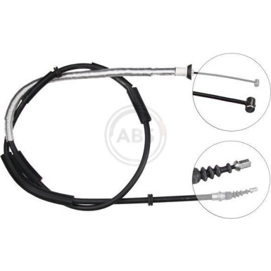 A.B.S. Handbremsseil Seilzug Festellbremse K17108 A.B.S. Handbremsseil Seilzug Festellbremse K17108