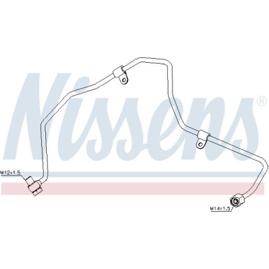 Nissens Ölleitung VW Golf IV 97 935025