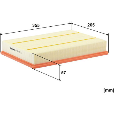 FILTRON Luftfilter AP 157/6