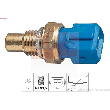 Sensor, Kühlmitteltemperatur 1.830.194 Sensor, Kühlmitteltemperatur 1.830.194