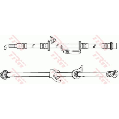 Bremsschlauch TOYOTA Rav4 III 2.2 D-4D 08 PHD1152