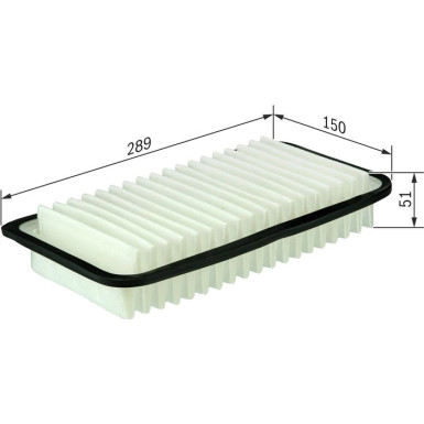 Luftfilter TOYOTA Corolla, Avensis F 026 400 017