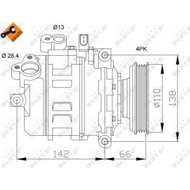 Kompressor, Klimaanlage 32106