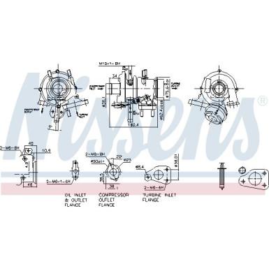 Nissens Turbo 93234 Nissens Turbo 93234