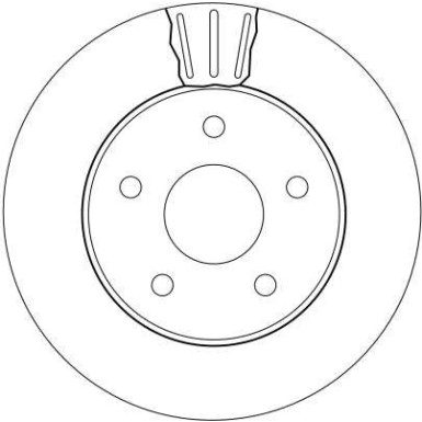 Bremsscheibe Jeep P. Cherokee DF4170 Bremsscheibe Jeep P. Cherokee DF4170