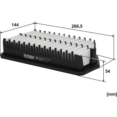 FILTRON Luftfilter AP 122/2