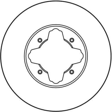 Bremsscheibe Honda P. Accord 1.9-2.2 90-99 DF2679 Bremsscheibe Honda P. Accord 1.9-2.2 90-99 DF2679