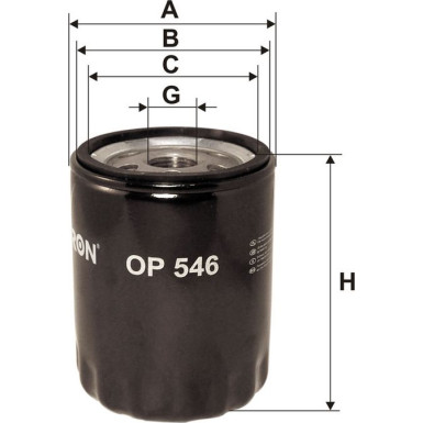 FILTRON Ölfilter OP 546