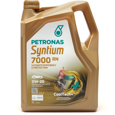 PETRONAS Syntium 7000 RN 0W-20 5 Liter 70733M12EU