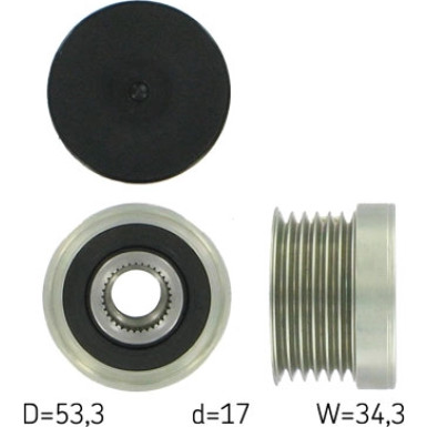 Generatorfreilauf VKM 03872