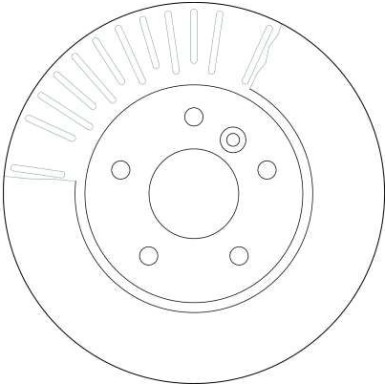 Bremsscheibe Land Rover P. Disc DF4194S Bremsscheibe Land Rover P. Disc DF4194S