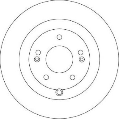 80 482 033 Bremsscheibe HA DF6690 80 482 033 Bremsscheibe HA DF6690