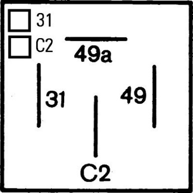 Relais 4 plg. für AHV-Betrieb 4DM 003 360-021