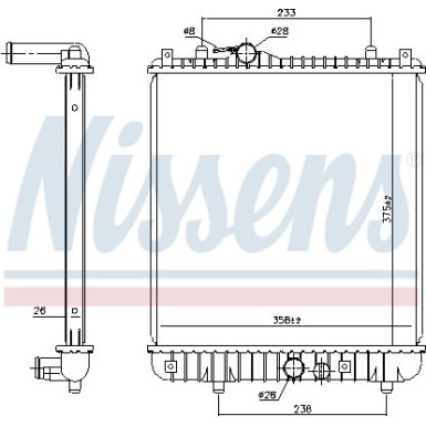 Wasserkühler PKW 630787