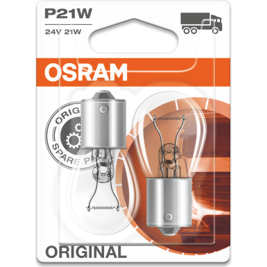Osram Original P21W 24V Doppelblister ORIGINAL 7511-02B