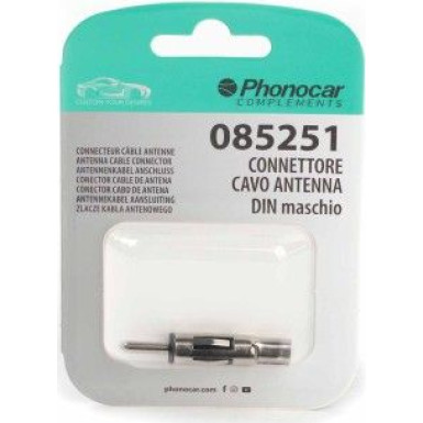Phonocar Antennenkabel Anschluss DIN Stecker Antennenkabel anschluss DIN stecker 085251
