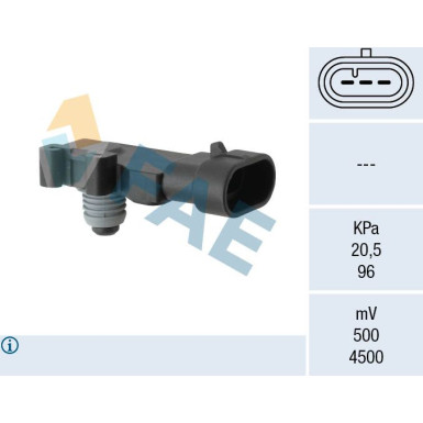 FAE Sensor, Saugrohrdruck 15013 FAE Sensor, Saugrohrdruck 15013