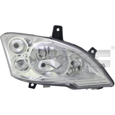 Scheinwerfer R H7/H7/H7 +LWR +MOT CHROM MERCEDES VITO/VIANO 9,10-9,14 3981,513,2