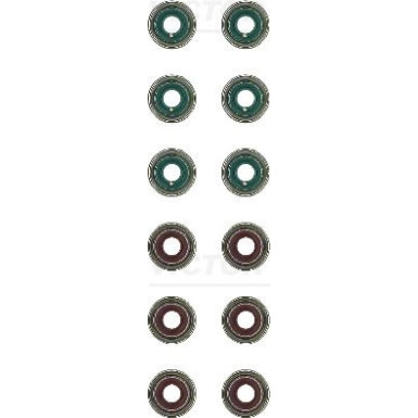 Dichtungssatz Ventilschaft CITROEN,PEUGEOT,TOYOTA 05 12-53507-01